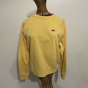 Yellow crew neck